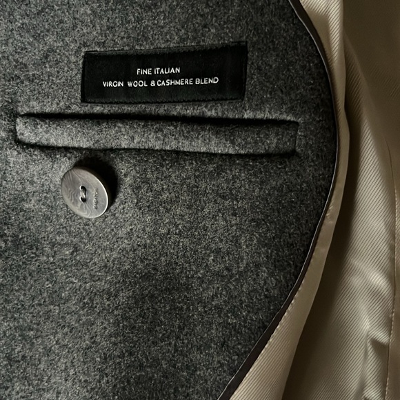 Aritzia - Babaton Dark Grey Wool Pea Coat, XXS - Picture 4 of 9